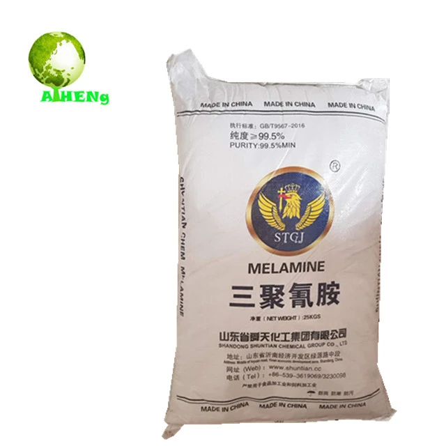 Manufacturers 99.5% CAS 108-78-1 Melamine Powder for laminates and wood factory