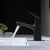 Import Matte black bathroom faucet lead free solid Brass Faucet Sink Mixer Tap from China