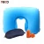 Import MEDO Air Inflatable Travel Neck Pillow and Eye Mask Case Set, airline amenity kit travel set from China