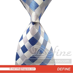 Mens Classic Jacquard Woven Silk Necktie Ties for Men China Supplier