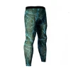 Mens Gym Wear Pants Custom Compression Tights Pants Athletic Base Layer Cool Dry Sports Tights Leggings Yoga Pants Men