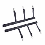 Men's Shirt Stay Suspenders Garter Women Men Leg Elastic Harness Braces For Business Shirts Adjustable Sock Garter Holder Belt
