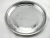 Import Metal charger plates hot selling tray stainless steel round trays with grape pattern from China
