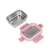 Import metal food container steel food container with sauce box stainless steel food container from China