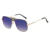 Metal Frame Top Quality 2024 Newest Shades Unisex Fashion Original Sun Glasses Men Luxury Designer Sunglasses With Logo Brand