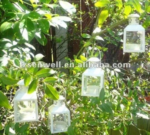 Metal Tealight Hurrican Lantern for Garden