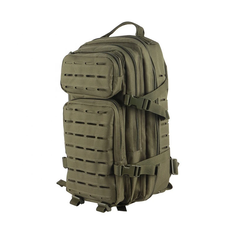 Military tactical shoulder bag 25 L 600D Nylon waterproof tactical backpack 3P attack tactical game backpack Green
