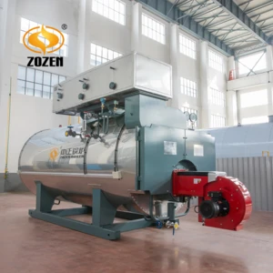 Milk Plant Pasteurizer 2 ton  Steam Boiler pasteurized Gas fired boiler