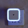 Mini Electronic Wholesale Motion Sensor Bedroom Square Light Controlled Energy Saving Led Night Light Kids Lamp