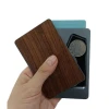 Minimalist Wallet for Men Slim RFID Wallet I Scratch Resistant Credit Card Holder Coin box Easily Removable coin & Cards