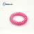 Import mixed color Stretchy Curly Cord Coil Hair Ties Rubber Telephone Wire spiraling Hair Tie from China