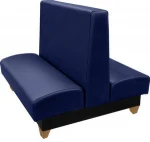 MMD American design dining booth furniture restaurant double side sofa