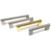 Modern cabinet handles and knobs for metal kitchen brushed nickel cabinet handle drawer door furniture handle