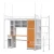 Import Modern Design High Quality School Student Dormitory Hotel Metal Bunk Bed with Computer Desk and Cabinet from China