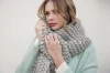 Modern design most popular designer scarfs keep warm scarves shawls woolen scarf