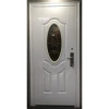 Modern design white steel security residential home entrance doors galvanized soundproof Security door