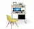 Import modern study table big lots computer desk from China