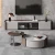 Import Modern Style Living Room Coffee Table Set with TV Stand Metal Legs Competitive Price Coffee Table and TV Unit from China