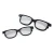 Import Most Popular 3D Glasses For Cinema Model PL0017 HONY 3D from China