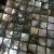 Import mother of pearl square chip marble mosaic tile kitchen backsplash black butterfly shell mosaic free shipping from China