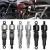 Import Motorcycle 267mm Rear Suspension Shocks Spring Adjustable Shock Absorbers For  Touring Road King from China