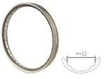 motorcycle rim Aluminum alloy spokes rims motorcycle wheel u140 17/18inch