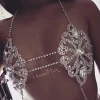 MSYO brand sexy  hot sale crystal rhinestone bra body chain body jewelry
