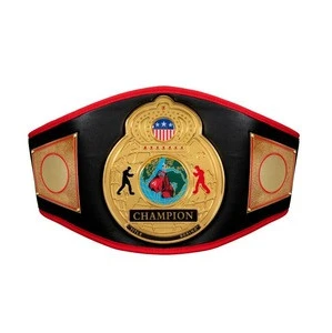 Muay Thai Kick Boxing  championship belt custom title MartialArt for big clubs - Budget belt