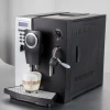 Multi-funtional easy use ABS housing Black&amp;silver espresso maker cappuccino bean to cup coffee machine