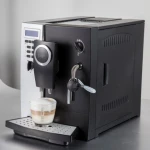 Multi-funtional easy use ABS housing Black&silver espresso maker cappuccino bean to cup coffee machine
