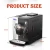 Import Multi-funtional easy use ABS housing Black&amp;silver espresso maker cappuccino bean to cup coffee machine from China