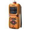 Multi Gas Monitor Handheld Gas Detector LCD Display Sound Light Alarm Rechargeable Battery 4 in 1 gas analyzer