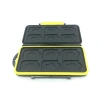 Multi-grid waterproof shockproof camera memory card box abs toolbox rugged plastic case