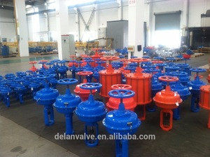 Buy Multi Spring Linear Diaphragm Pneumatic Actuator With Top Handwheel ...