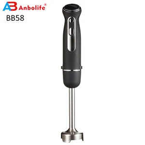 Multi-Use 800W Immersion Hand Stick Blender with LED Light Food Processor Mixing Beaker and Whisk Electric Hand Blender