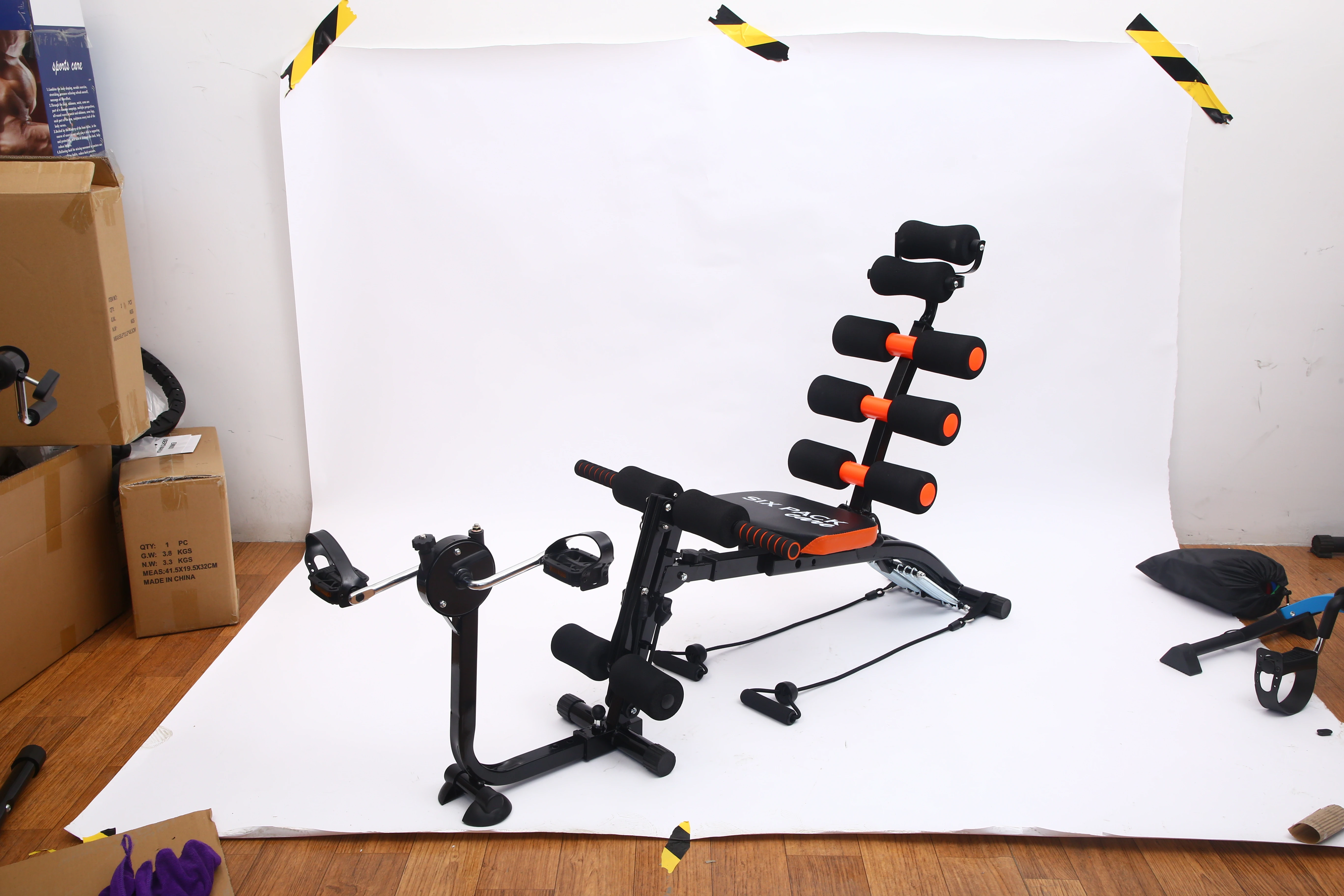 Multifunction Total Core Fitness Equipment Ab Abdominal Exercise Machine Cruncher