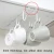 Import Nail Free Carbon Steel Cup Hook Kitchen Tableware Storage Rack For Mugs White from China