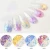 Import Nail powder magic nail art flake pigment powder galaxy multi-color flakes wholesale holographic pigment flakes from China