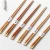 Import Natural bamboo chopsticks Household Japanese solid wood pointed chopsticks non-slip chopsticks 1206 from China