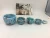 Import Natural Blue Larimar Crystal Bowl Singing Bowls Crystal 100% Natural Gemstone Hand Carved CRYSTALS from China
