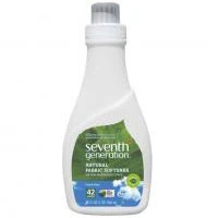 Natural Fabric Softner Blue Free and Clear, 32 OZ by Seventh Generation