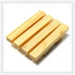 Natural wood eco friendly cheap customized unfinished wooden soap dish