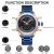 Import NAVIFORCE 9170 Men&#39;s Watches Luxury Brand Men Sports Quartz Watch Men Stainless Steel LED Digital Clock Waterproof  watch from China