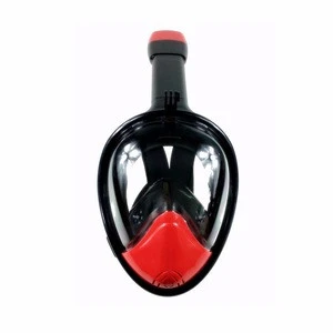 New 180 Degree Design View Diving Snorkel Mask Full Face Breathing Snorkeling Anti Fog for camera