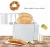 Import New 2 Slice Electric Popup Popular High Quality 2 Slice Bread Toaster from China