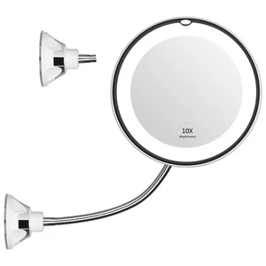 New Anti-fog Hollywood Cosmetic Mirror led Makeup Vanity mirror With 10X Magnifying