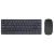 Import New Arrival 2.4G wireless Chocolate mini  keyboard mouse combo from China