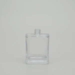 New Arrival 50ml Screw Neck hexagonal perfume bottles Perfume Glass Bottle in Bulk