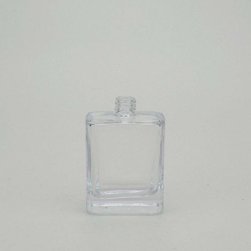New Arrival 50ml Screw Neck hexagonal perfume bottles Perfume Glass Bottle in Bulk