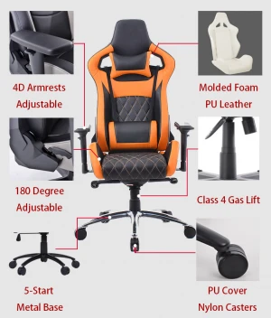 New arrival wholesale comfy computer chair customer gaming racing office chair for gamer